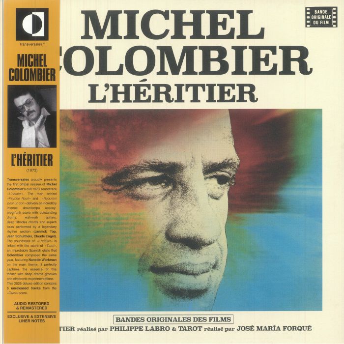 Michel Colombier – L'Heritier / Tarot (Soundtrack) vinyl cover