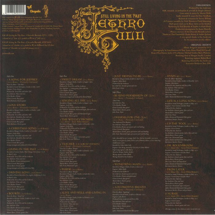 JETHRO TULL - Still Living In The Past (half speed remastered JETHRO TULL - Still Living In The Past (half speed remastered