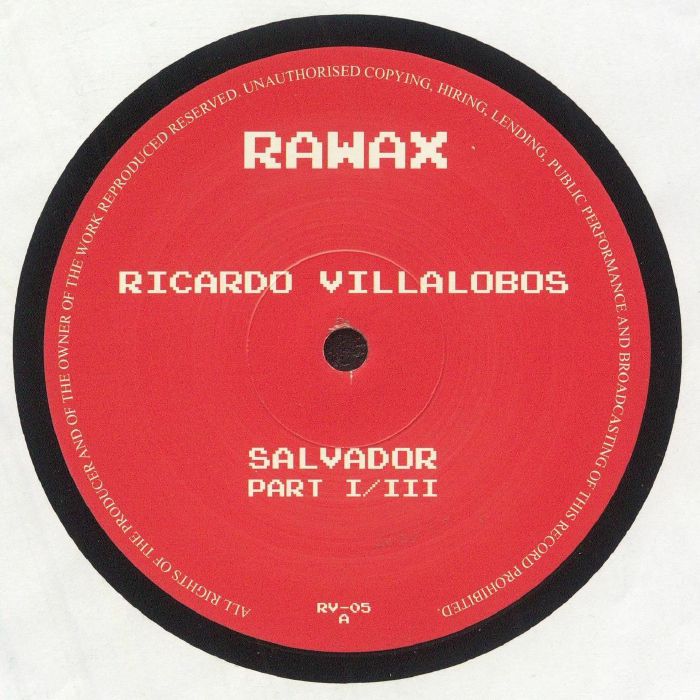 Ricardo Villalobos – Salvador Part 1 / 3 vinyl cover