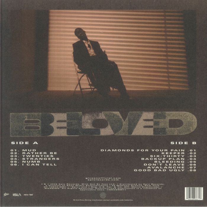 Giveon LP レコードTake Time (EP)＜Colored Vinyl＞/Giveon