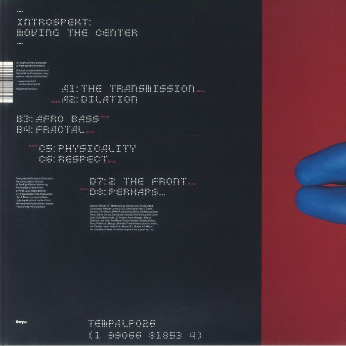 英2LP Introspekt Moving The Center TEMPALP026 TEMPA 未開封 /00660 Moving The Center | Introspekt