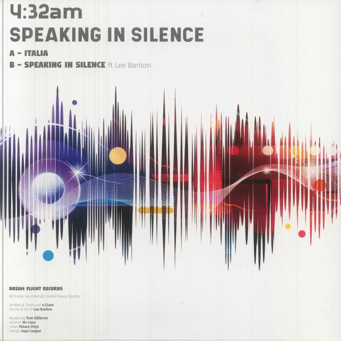 4:32AM - Speaking In Silence Vinyl at Juno Records.