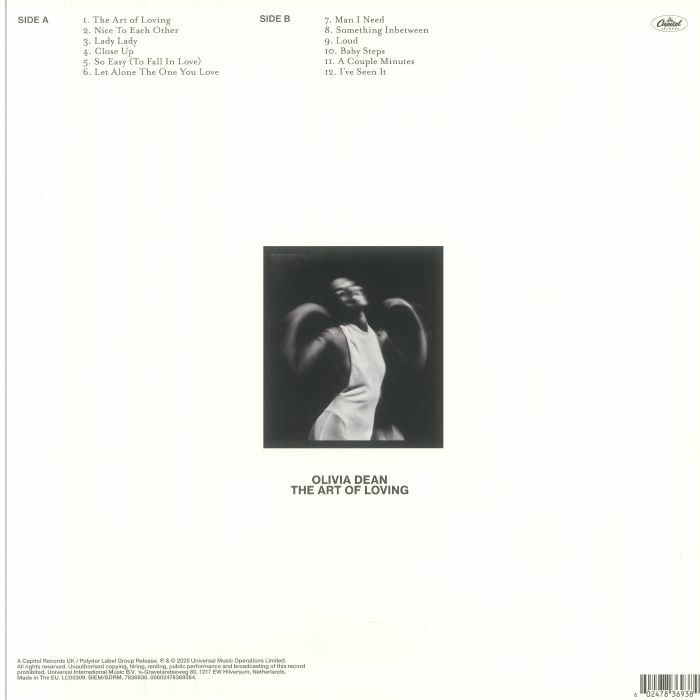 Olivia DEAN - The Art Of Loving Vinyl at Juno Records.
