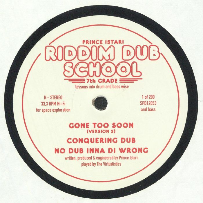 PRINCE ISTARI - Riddim Dub School 7th Grade