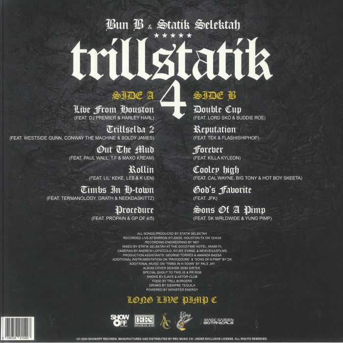BUN B/STATIK SELEKTAH - Trillstatik 4