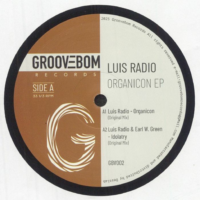 Luis Radio – Organicon EP vinyl cover