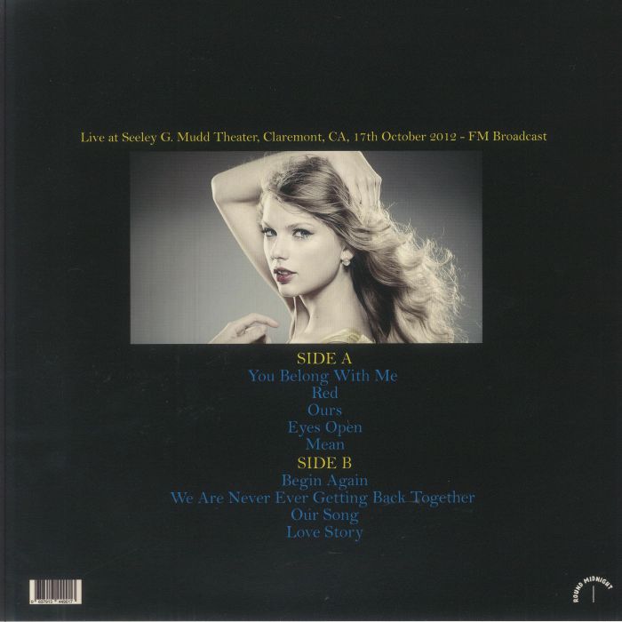 洋楽 Taylor Swift_You've Got Sth They Don'tLP Taylor SWIFT - You've Got Something They Don't: Live At Seeley G