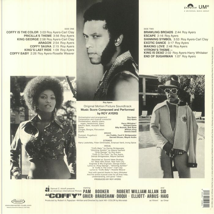 洋楽 Roy Ayers Coffy Roy Ayers – Coffy – Vinyl (LP, Album, Promo), 1973 [r3550134