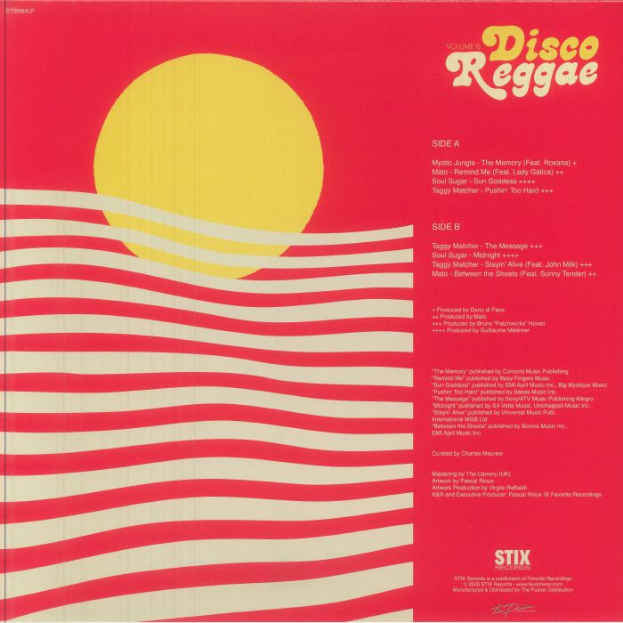 VARIOUS - Disco Reggae Volume 6
