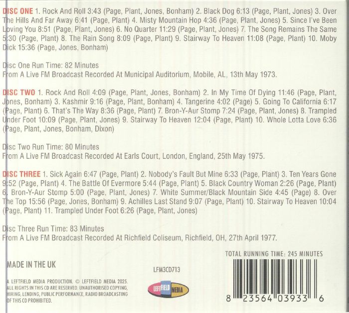 LED ZEPPELIN - Physical Presence