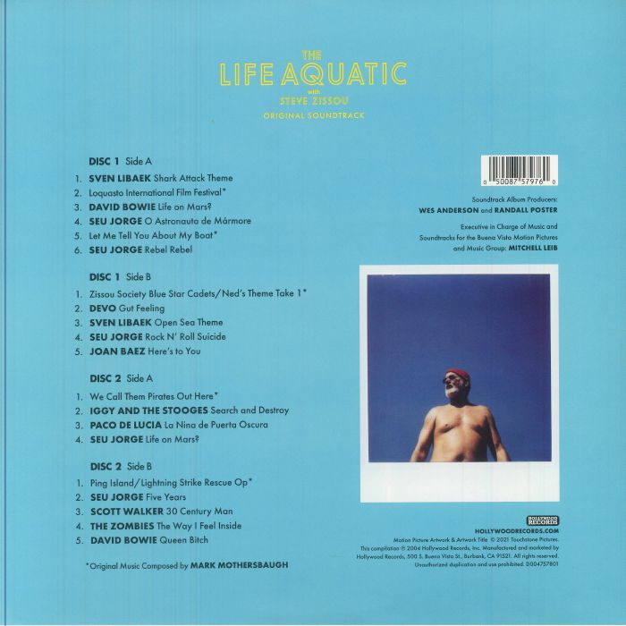 VARIOUS - The Life Aquatic With Steve Zissou (Soundtrack) レコード