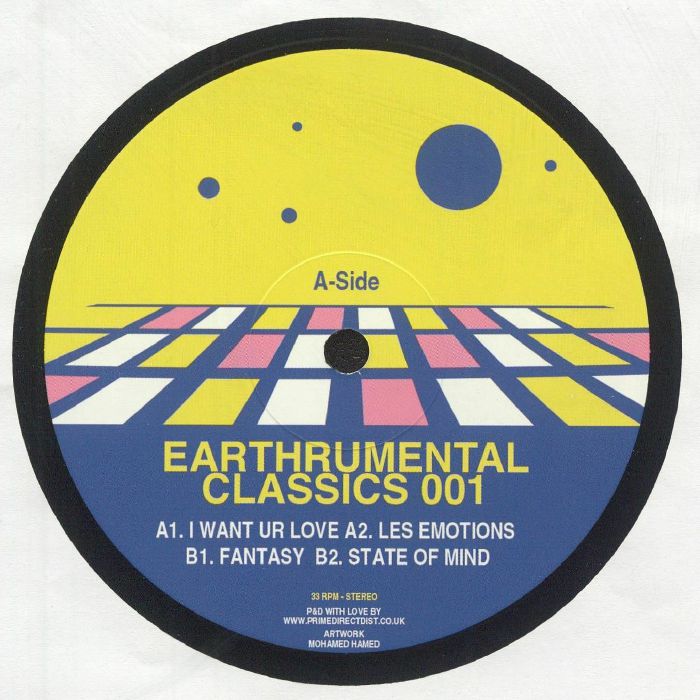 Franck Roger – Earthrumental Classics 001 vinyl cover