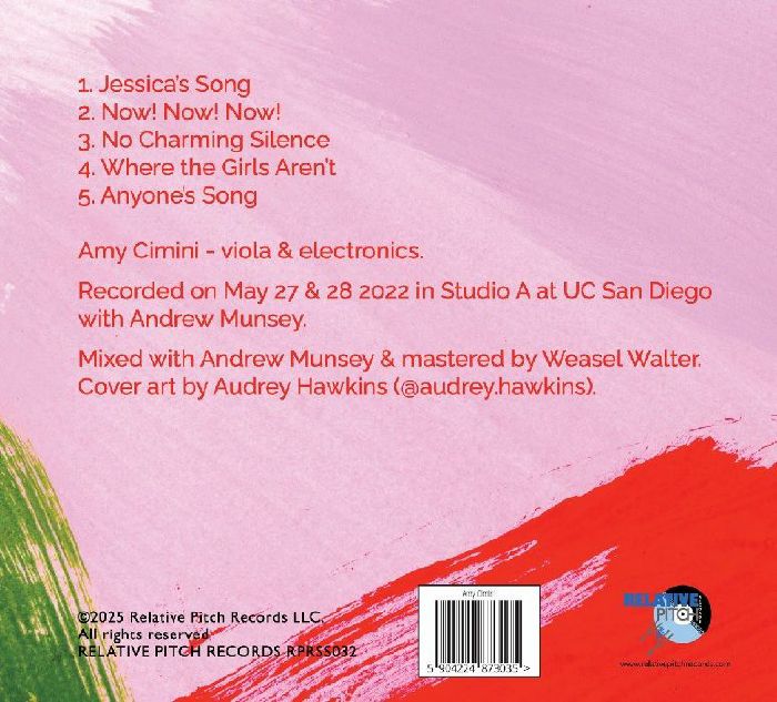 CIMINI, Amy - See You When I Get There