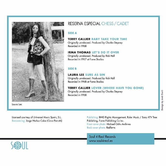 CALLIER, Terry/IMA THOMAS/LAURA LEE - Reserva Special: Chess/Cadet