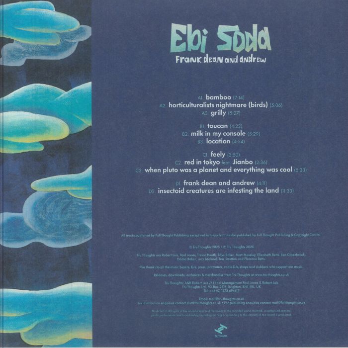 EBI SODA - Frank Dean & Andrew レコード at Juno Records.