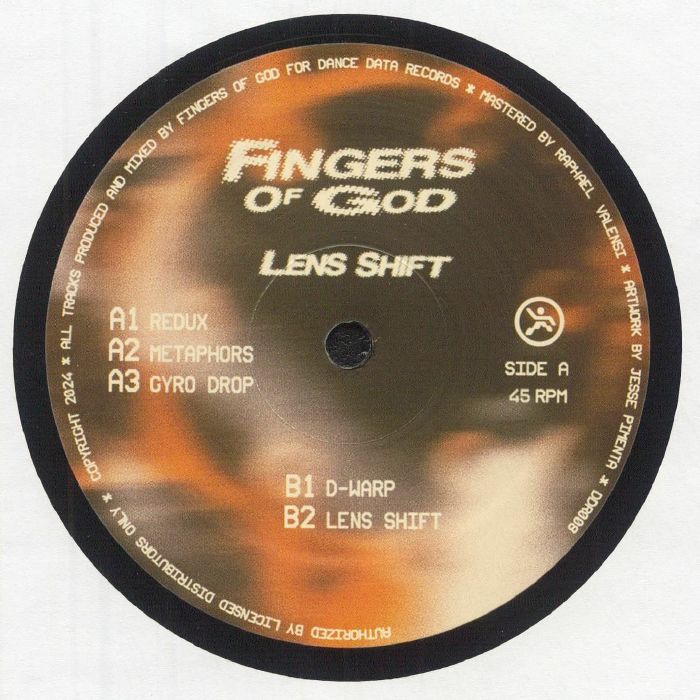 Fingers Of God – Lens Shift vinyl cover
