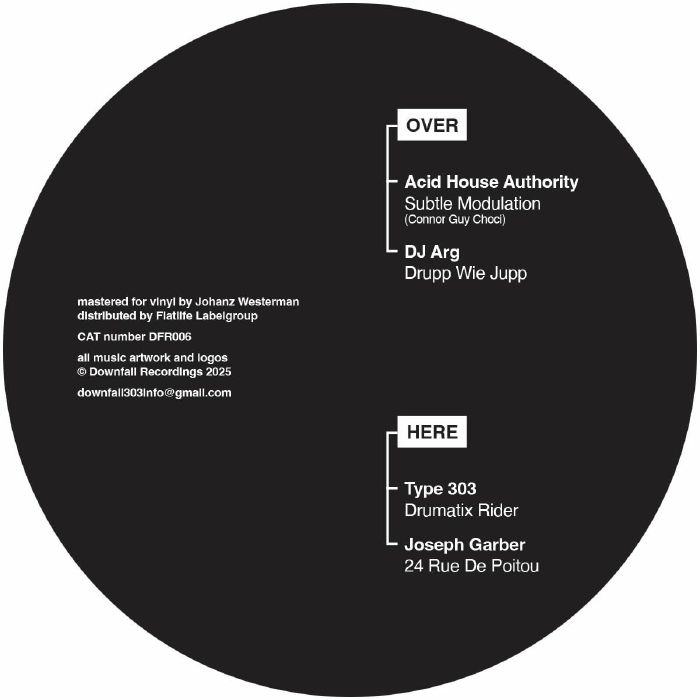ACID HOUSING AUTHORITY/DJ ARG/TYPE 303/JOSEPH GARBER - Real Mf's Use 606's
