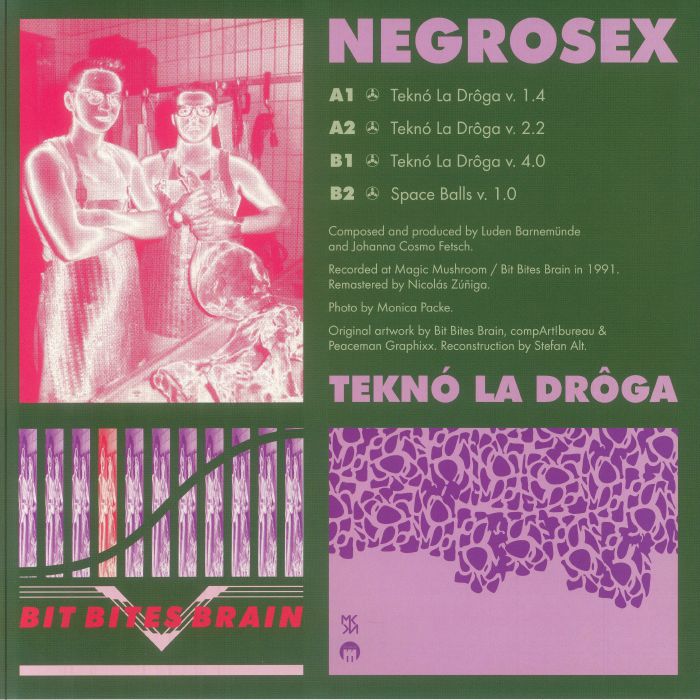 NEGROSEX - Tekno La Droga (reissue) Vinyl at Juno Records
