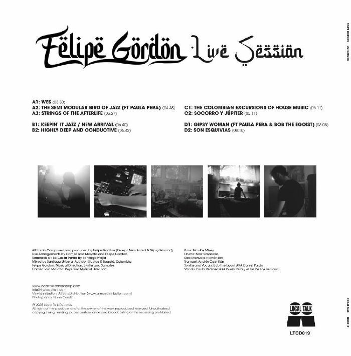 GORDON, Felipe - Live Session