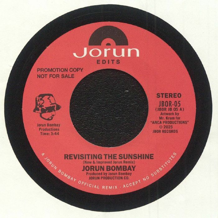 7” Jorun Bombay レコード 2曲収録 JBOR-05 Jorun BOMBAY - Revisiting The Sunshine Vinyl at Juno Records.