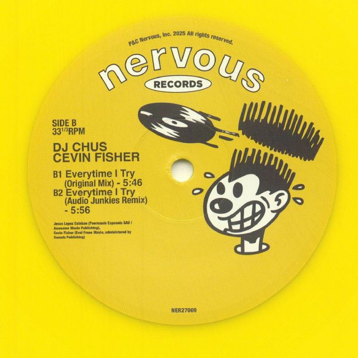 DJ CHUS - Every Time I Try Vinyl at Juno Records.