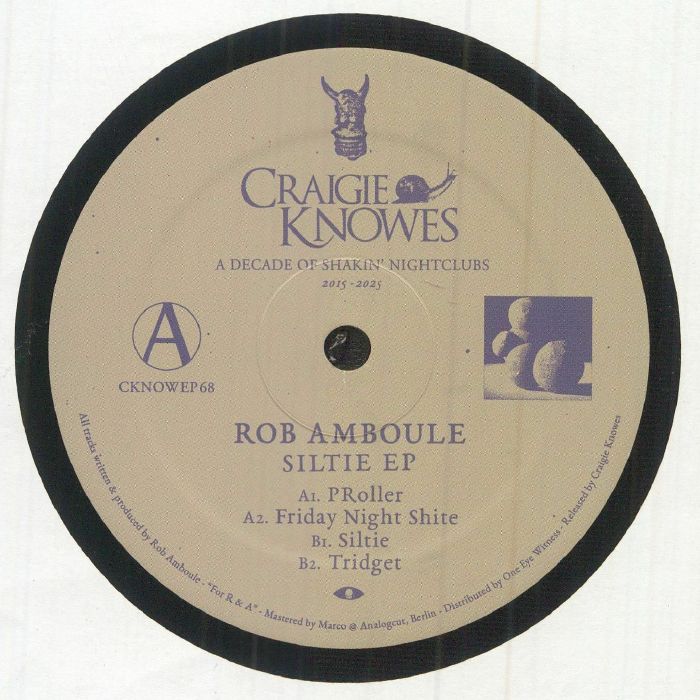 Rob Amboule – Siltie EP vinyl cover