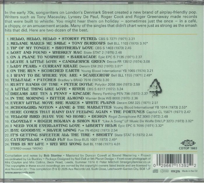 Bob STANLEY/VARIOUS - Bob Stanley Presents Chip Shop Pop: The