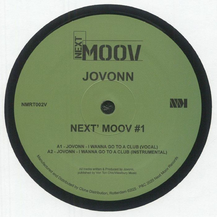 JOVONN - Next Moov 1 Vinyl at Juno Records.