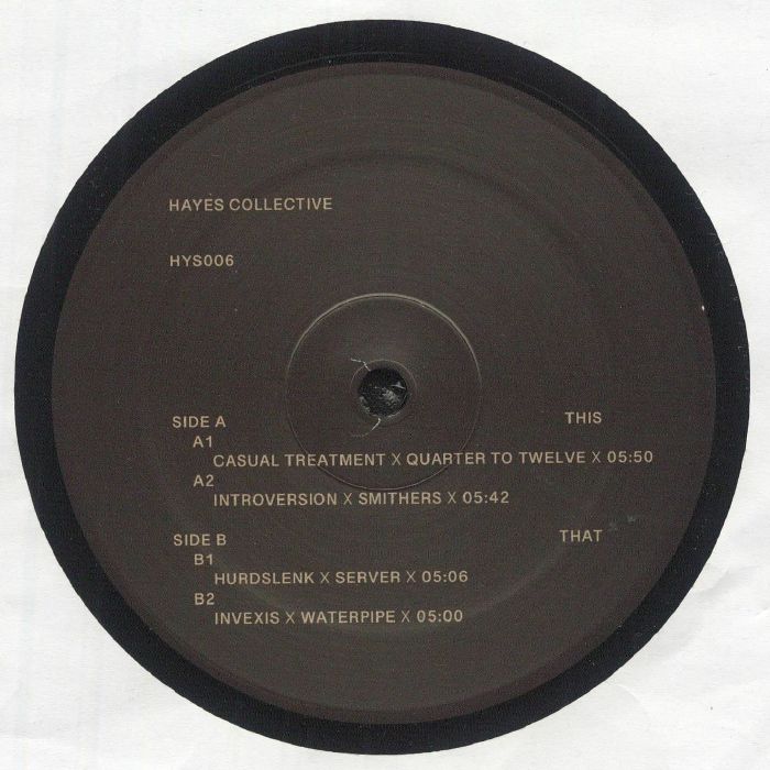 Casual Treatment | Introversion | Hurdslenk | Invexis – HYS 006 vinyl cover