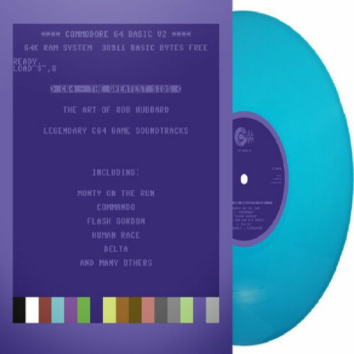 Rob Hubbard – C64 Greatest Sids:The Art Of Rob Hubbard vinyl cover