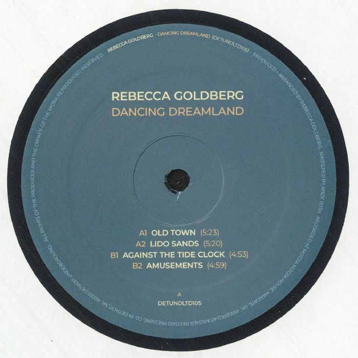 Rebecca Goldberg – Dancing Dreamland vinyl cover