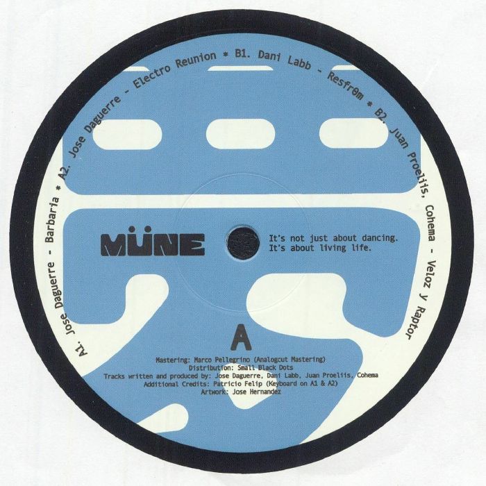 Jose Daguerre | Dani Labb | Juan Proeliis | Cohema – Between States vinyl cover