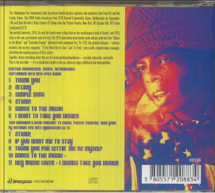 SLY & THE FAMILY STONE - Live In The '70s CD at Juno Records.