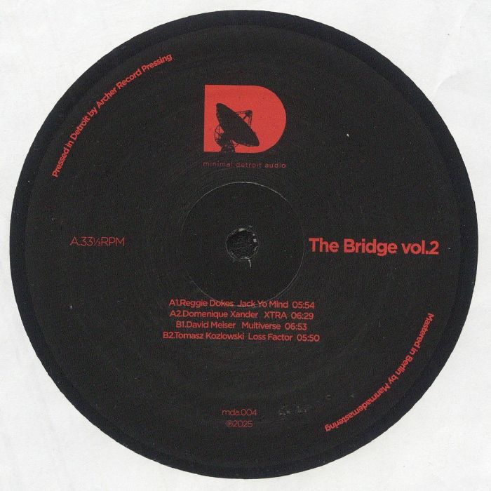 Reggie Dokes | Domenique Xander | David Meiser | Tomasz Kozlowski – The Bridge Vol 2 vinyl cover