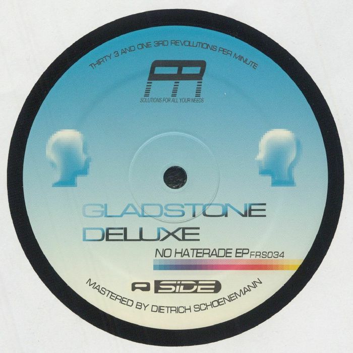 Gladstone Deluxe – No Haterade EP vinyl cover