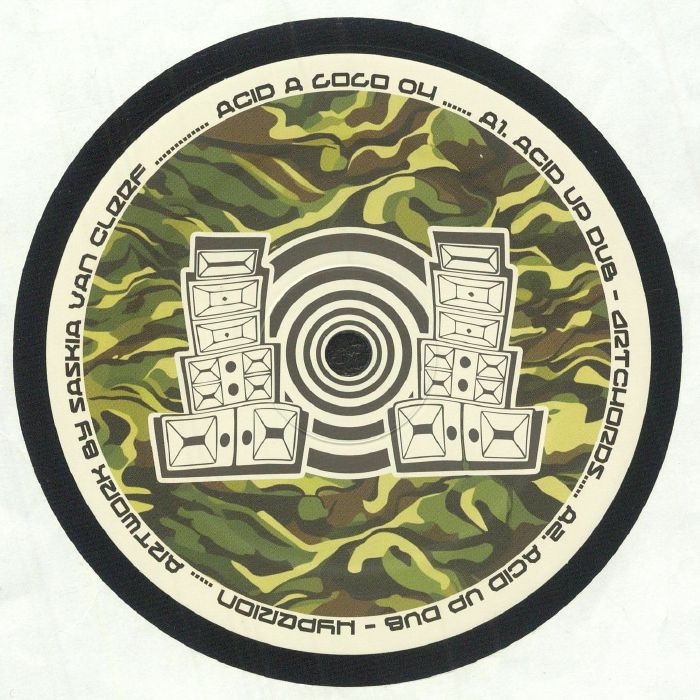 Acid Up Dub – Acid A GoGo 004 vinyl cover