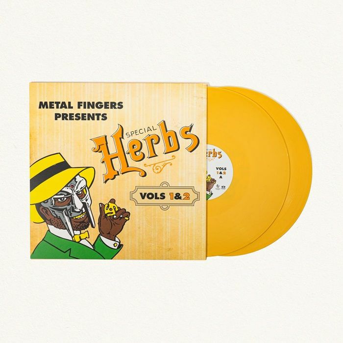 Mf Doom – Metal Fingers Presents: Special Herbs Vol 1 & 2 vinyl cover
