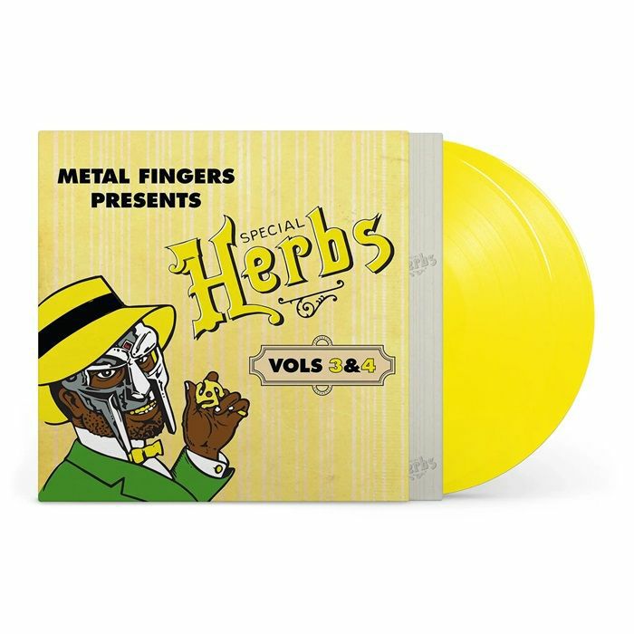 Mf Doom – Metal Fingers Presents: Special Herbs Vol 3 & 4 vinyl cover