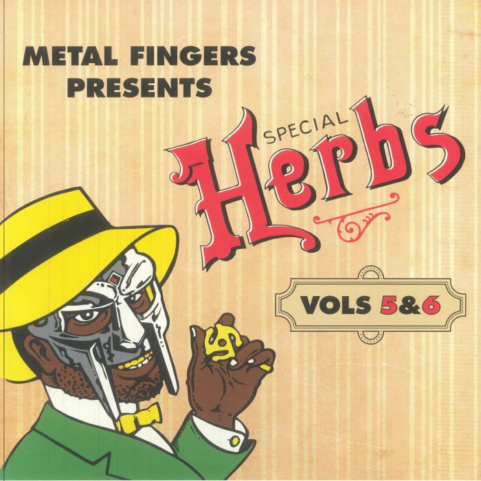 Mf Doom – Metal Fingers Presents: Special Herbs Vol 5 & 6 vinyl cover