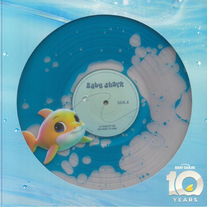 完売　限定　入手困難　Baby Shark 10周年 クリアレコード PINKFONG - Baby Shark (10th Anniversary Edition) レコード at Juno
