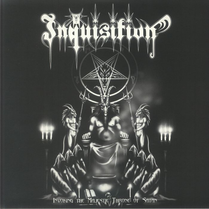 Inquisition – Invoking The Majestic Throne Of Satan vinyl cover