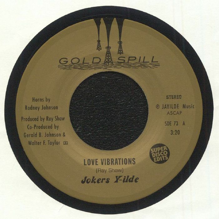 JOKERS Y ILDE - Love Vibrations レコード at Juno Records.