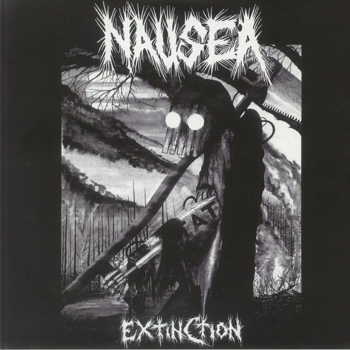 NAUSEA / EXTINCTION 【LP】 Nausea – Extinction – Vinyl (White & Black Marbled, LP