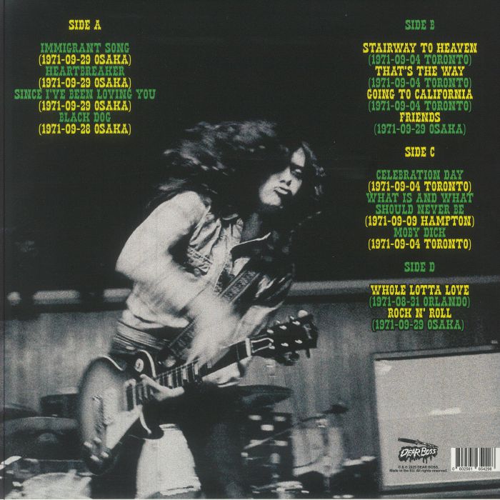 LED ZEPPELIN - Evolution Is Timing: 1971 Radio Sessions