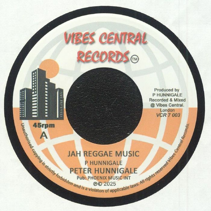Peter HUNNIGALE - Jah Reggae Music Vinyl at Juno Records.