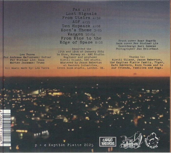 LES DUNES - From Etne To The Edge Of Space