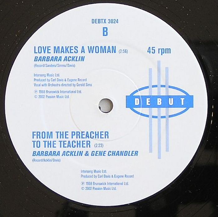 ACKLIN, Barbara - Am I The Same Girl?