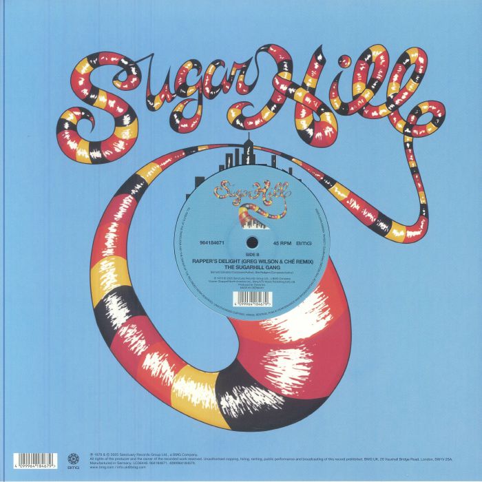 The SUGARHILL GANG - Rapper's Delight (original & Greg Wilson/Che