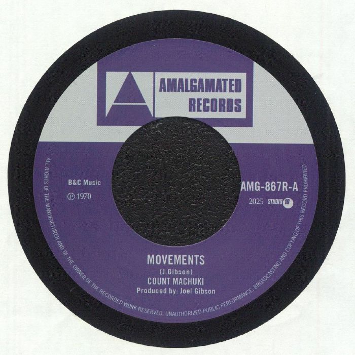 洋楽 Count Machuki & The Destroyers Movements COUNT MATCHUKI/THE DESTROYERS - Movements - Vinyl (7