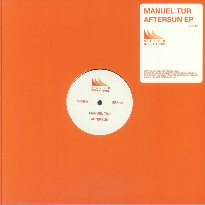 Manuel Tur – Aftersun EP vinyl cover